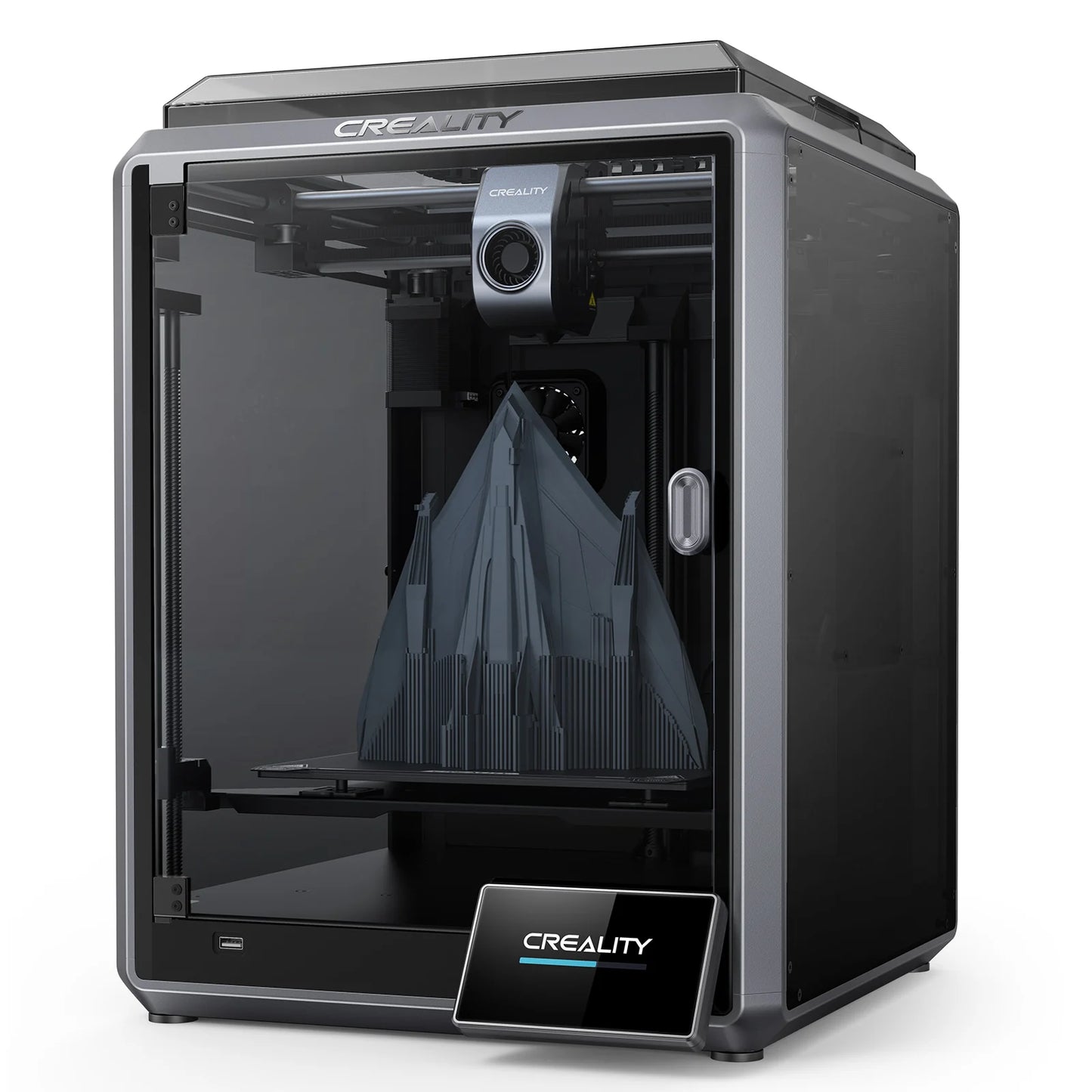 Creality K1/ K1 Max 3D Printers 600mm/s High Speed with 4.3'' Color Touchscreen Dual-gear Direct Extruder Printing  3D Printers