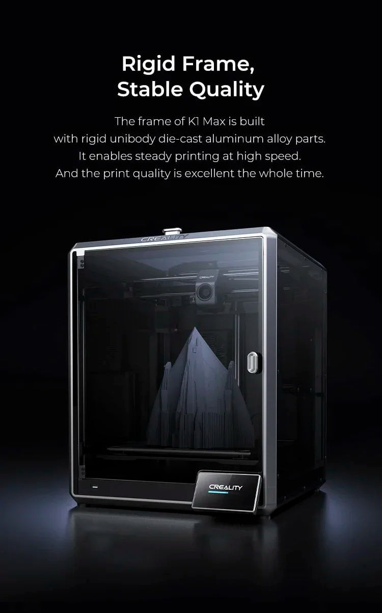 CREALITY NEW K1 /K1 MAX Speedy 3D Printer Print Speed 600mm/s Print Volume 220*220*250mm / 300*300*300mm