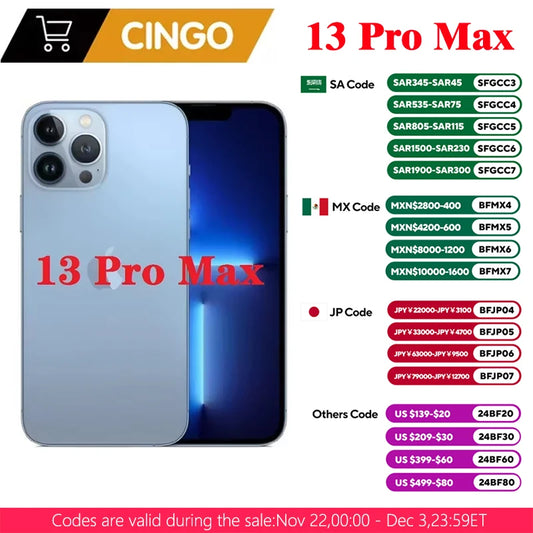 iPhone 13 Pro Max  128GB /256GB  ROM   A15 IOS Face ID  NFC  Original  Unlocked  iphone 13 pro max5G Cell Phone