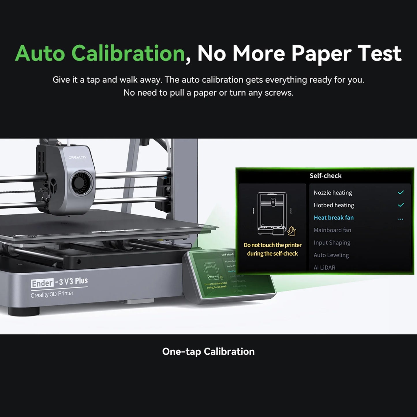 Creality Ender-3 V3 Plus 3D Printer Core-XZ Structure with 600mm/s High-Speed Support Auto Leveling 4.3