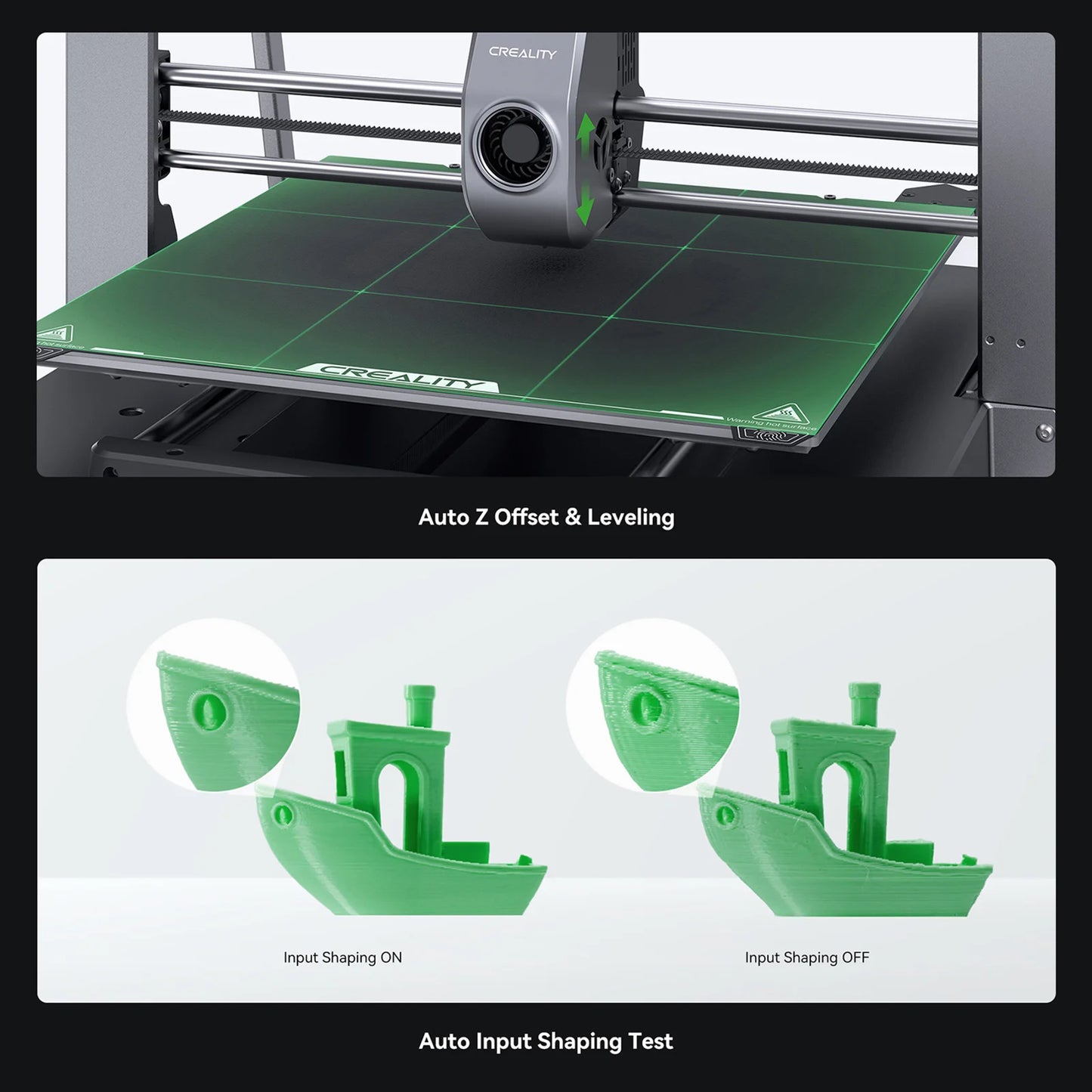 Creality Ender-3 V3 Plus 3D Printer Core-XZ Structure with 600mm/s High-Speed Support Auto Leveling 4.3