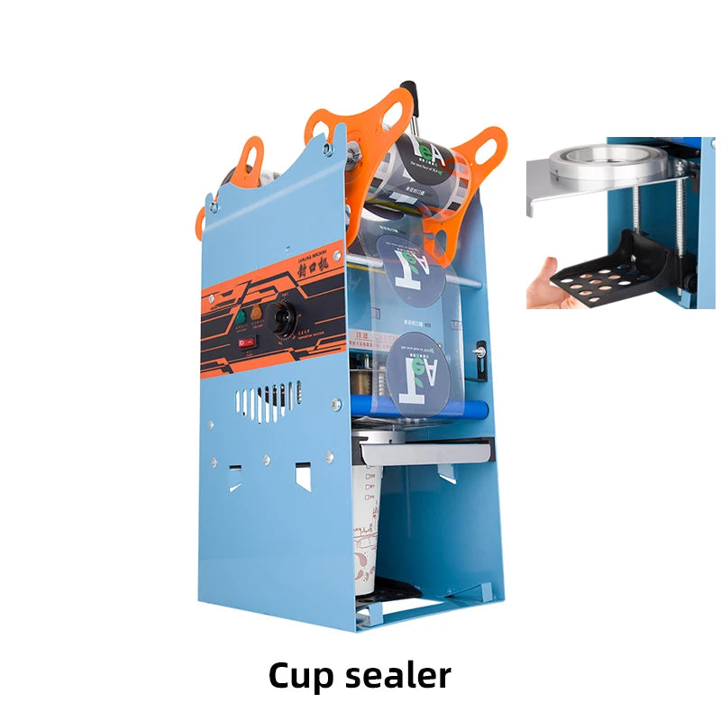 Commercial Cup Sealing Machine Manual Pressure Sealing Machine Beverage Cup Sealer Milk tea Seal machine Boba Tea Machine